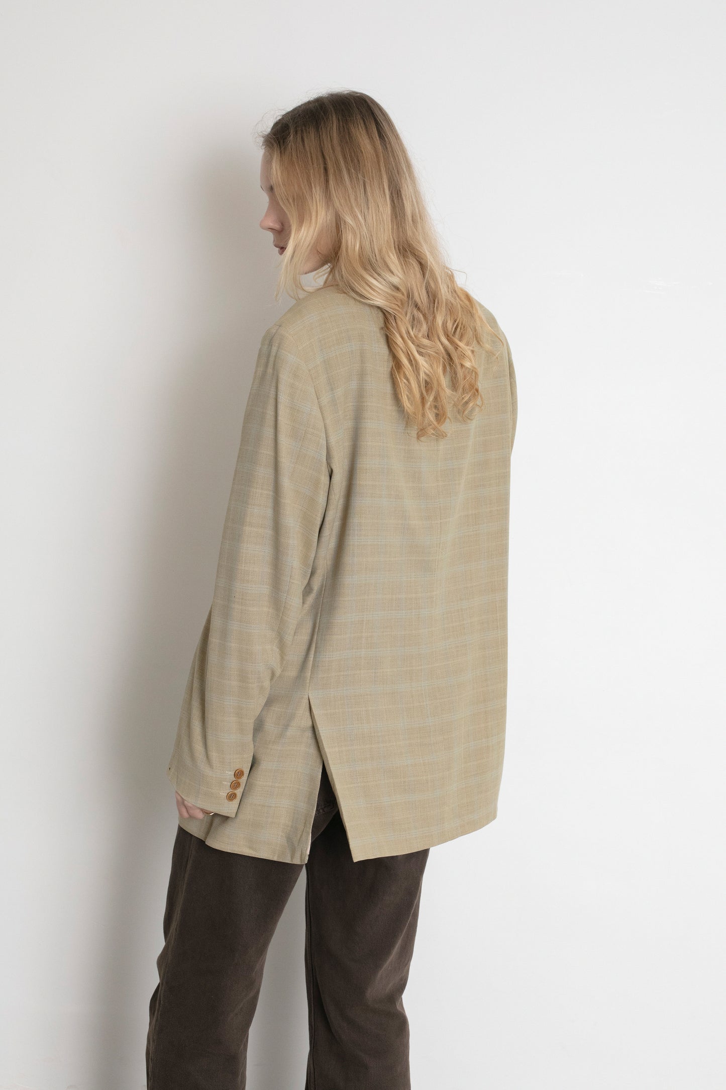 Vintage Burberry Wool Blazer