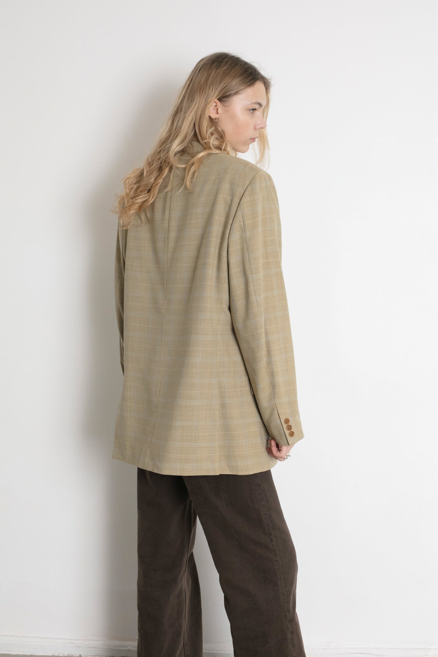 Vintage Burberry Wool Blazer