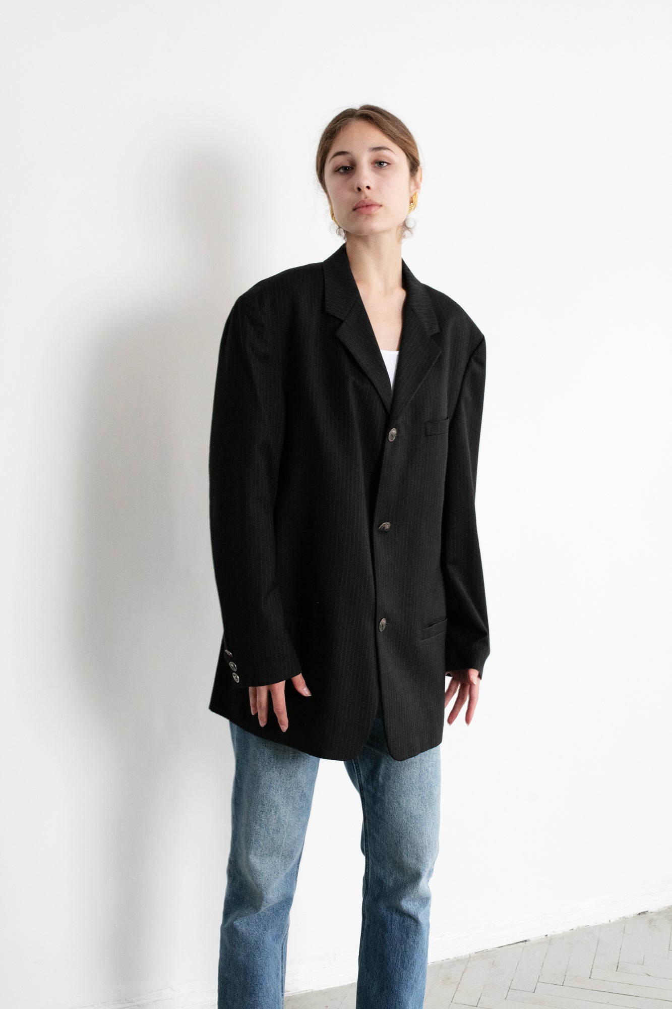 Vintage Versus Gianni Versace Cashmere Wool Blazer