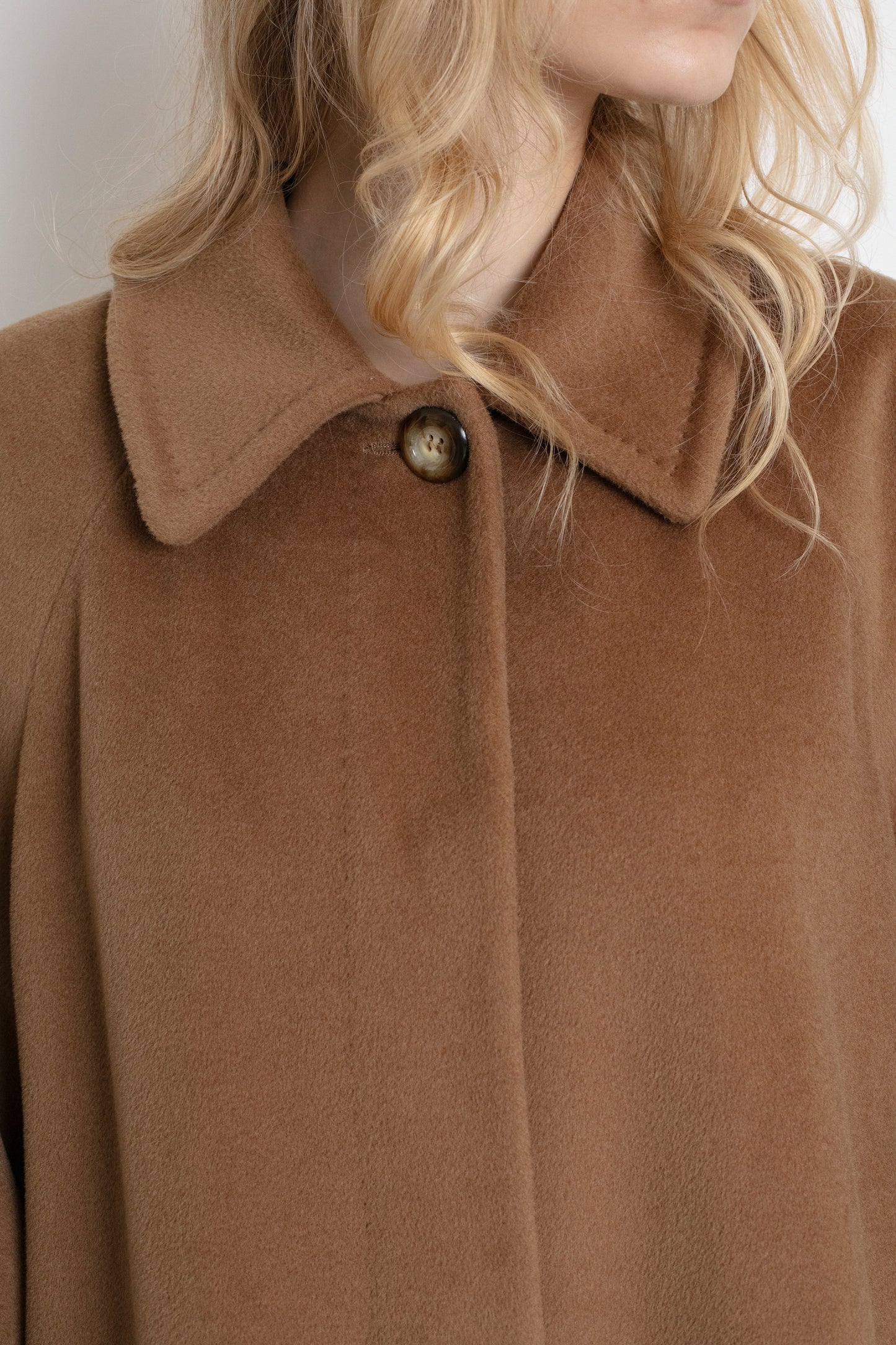 Vintage Brown Wool Coat