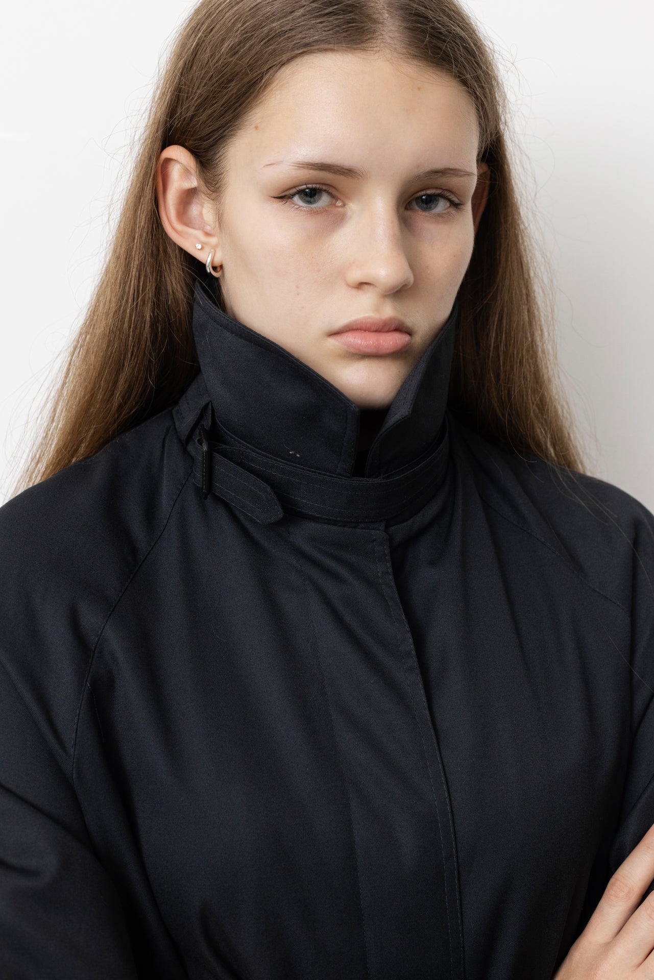 Vintage Navy Trench Coat