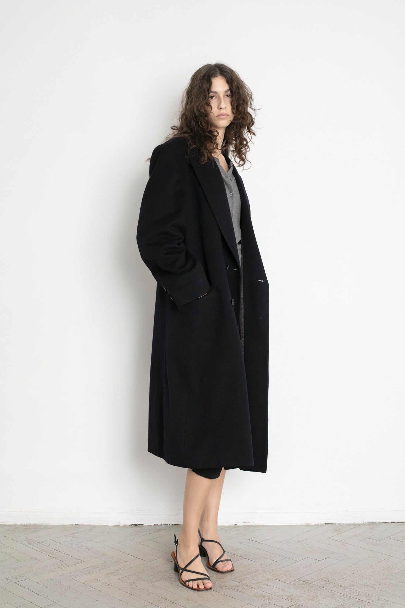 Vintage Tailored Wool Coat