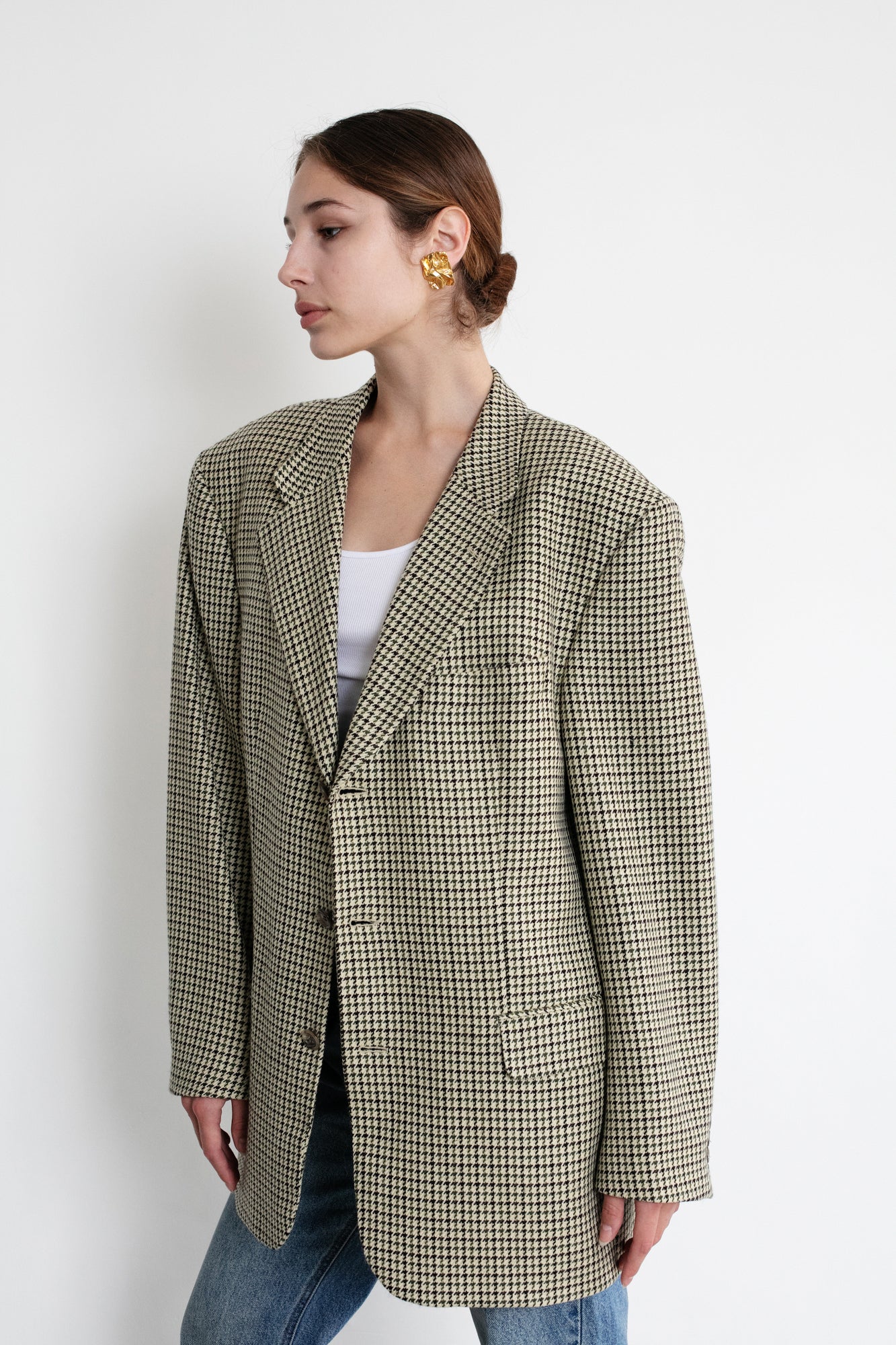 Vintage Hugo Boss Cashmere Wool Blazer