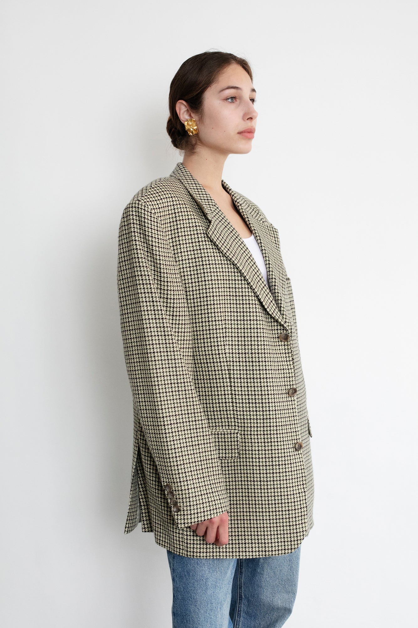 Vintage Hugo Boss Cashmere Wool Blazer