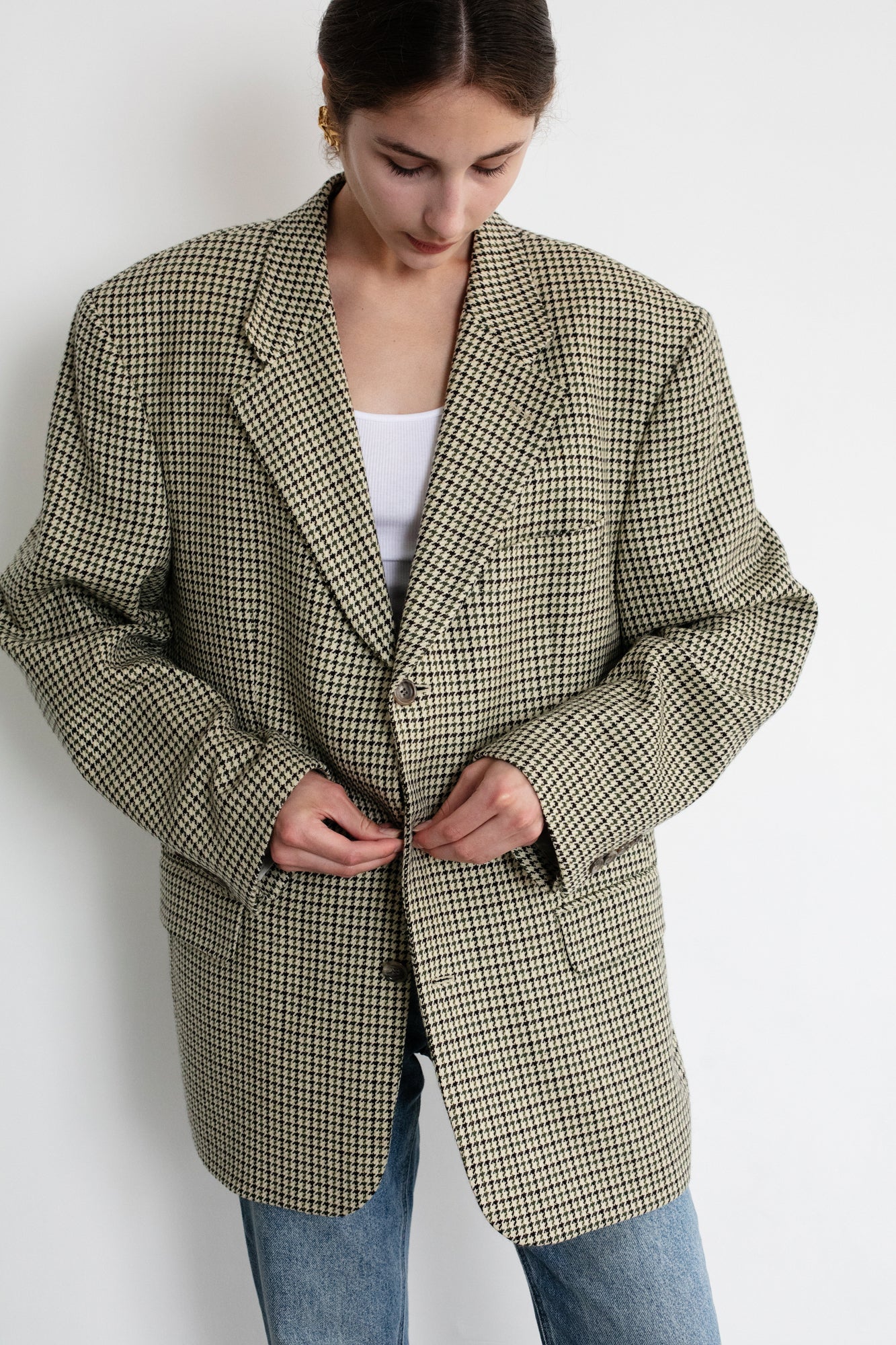 Vintage Hugo Boss Cashmere Wool Blazer