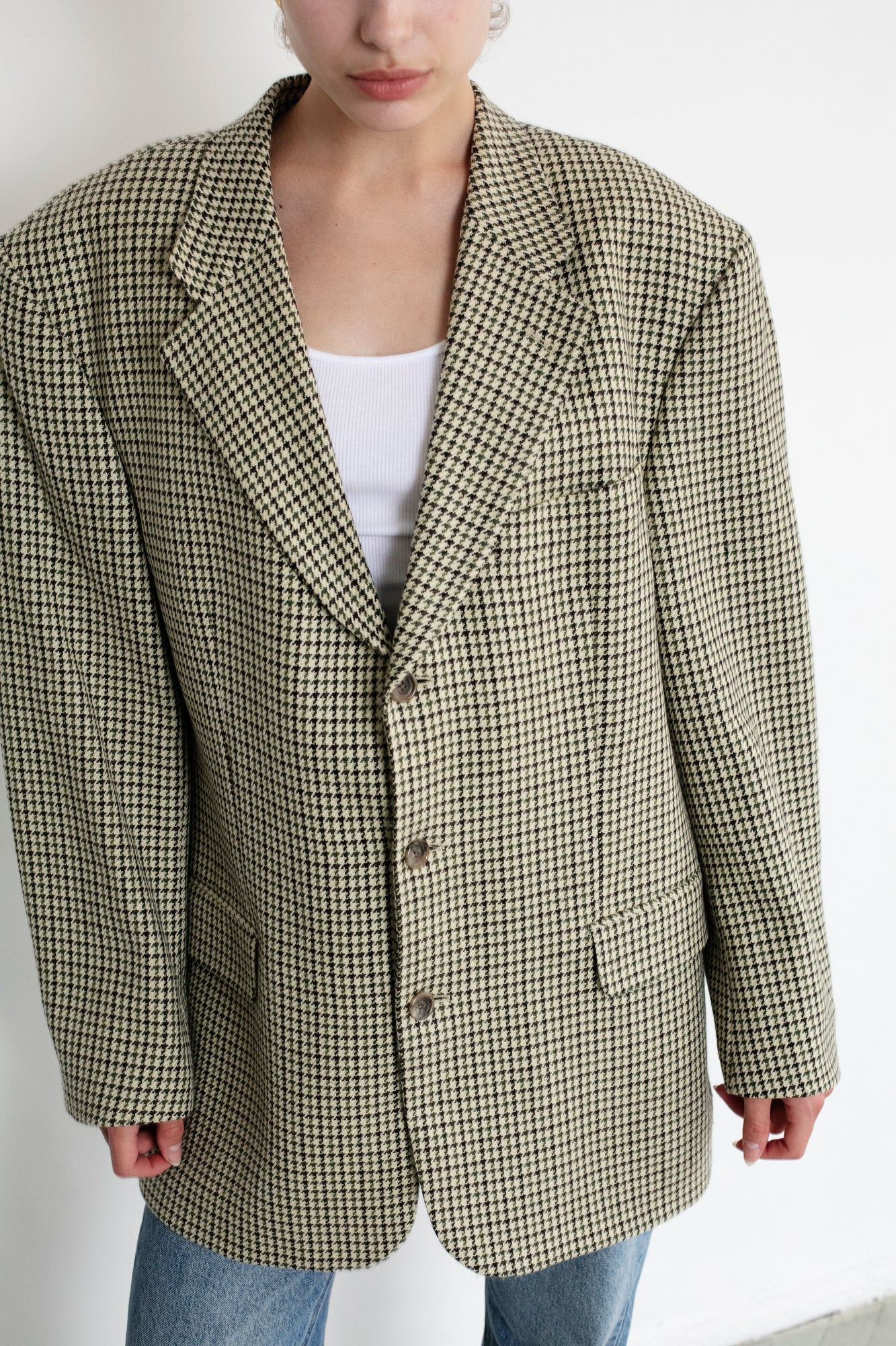 Vintage Hugo Boss Cashmere Wool Blazer