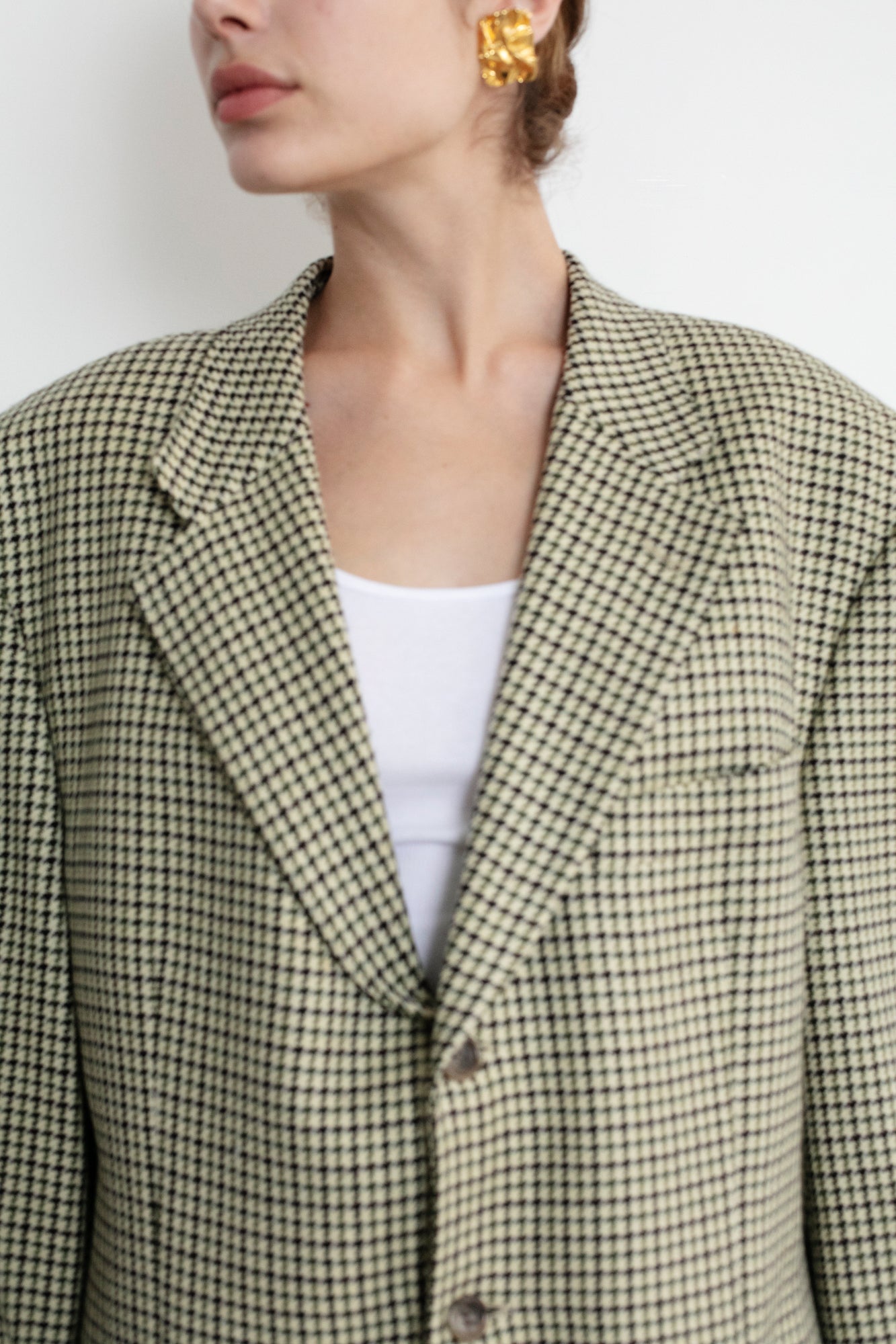 Vintage Hugo Boss Cashmere Wool Blazer