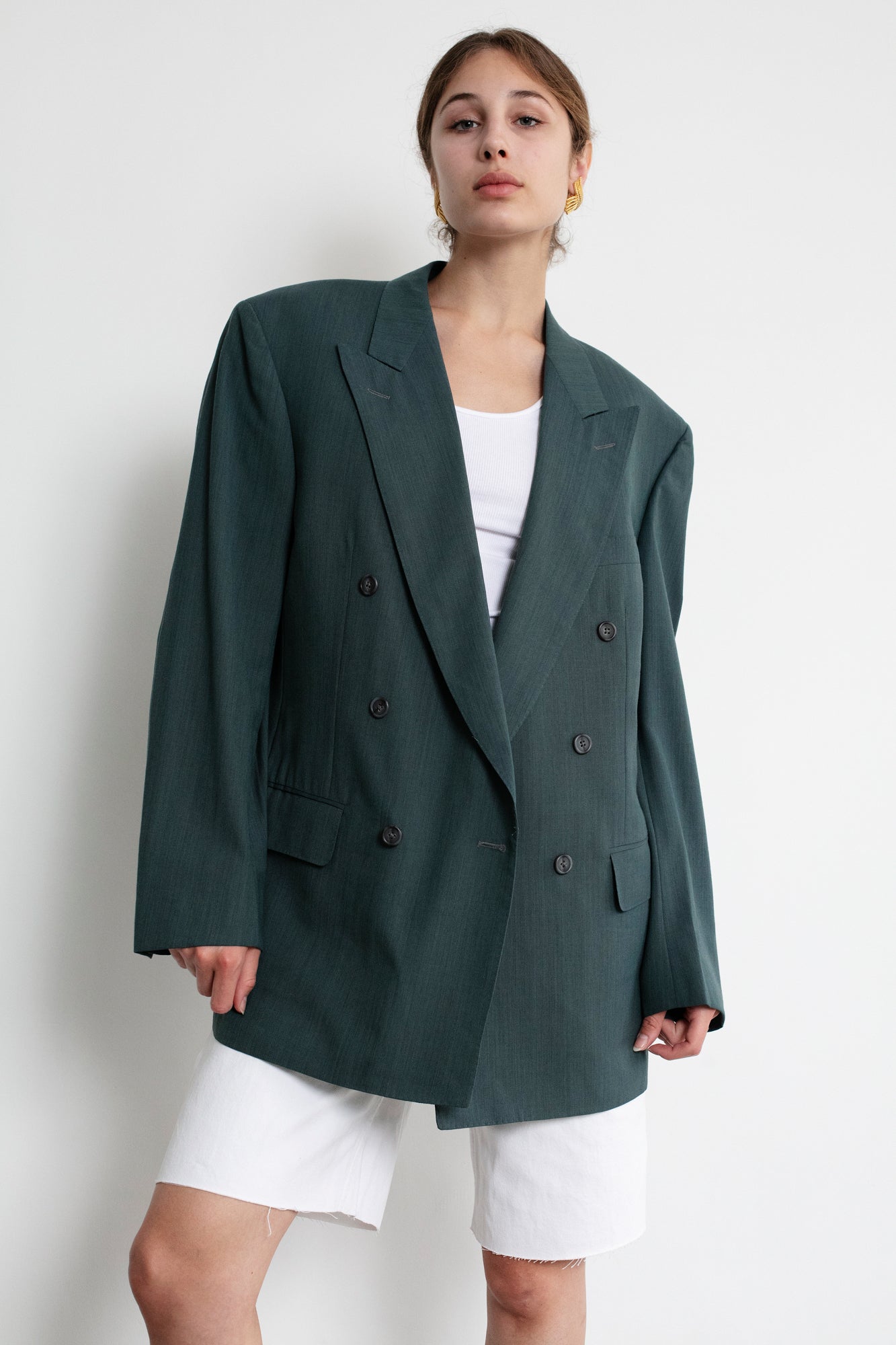 Vintage Ermenegildo Zegna Oversized Wool Blazer