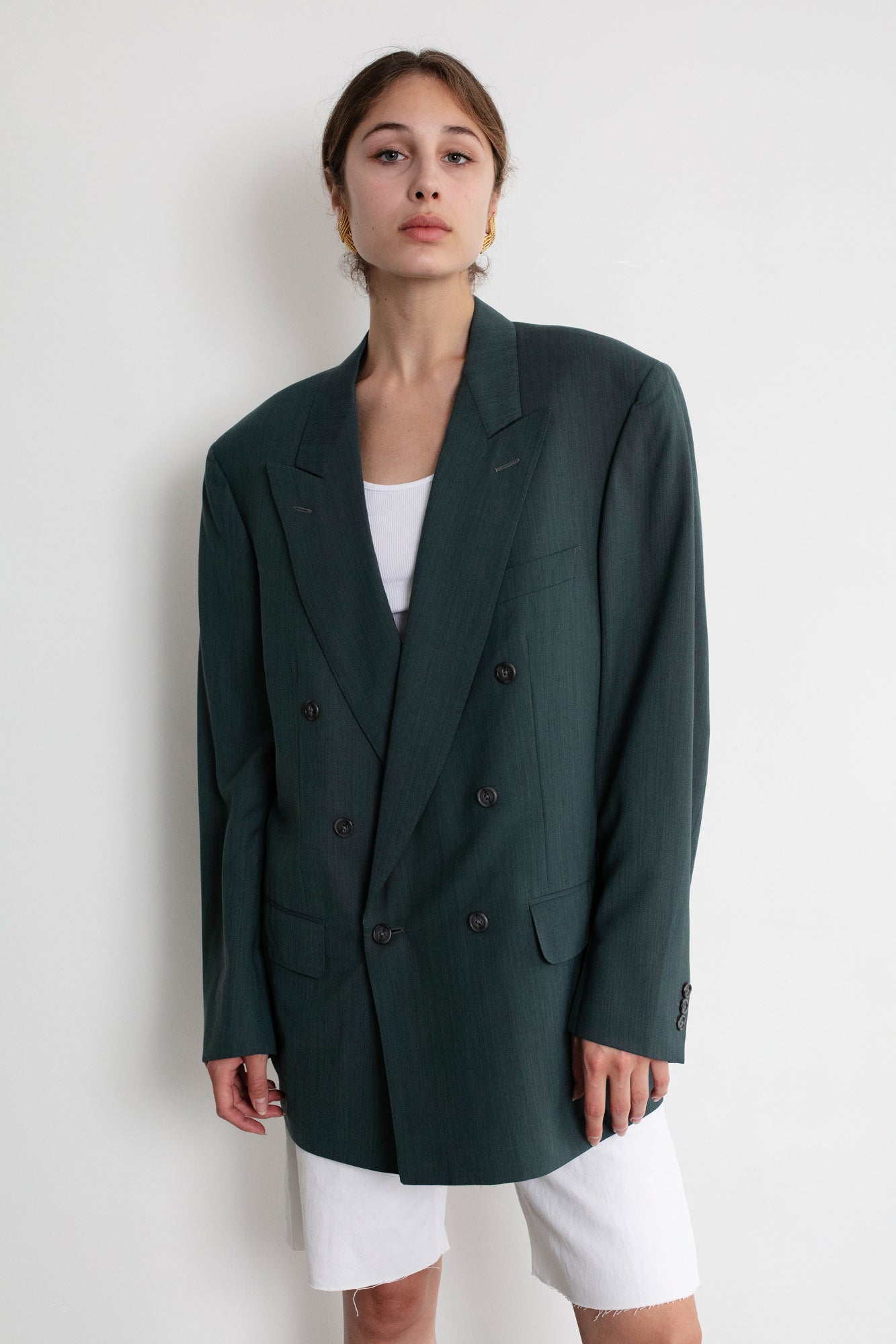 Vintage Ermenegildo Zegna Oversized Wool Blazer