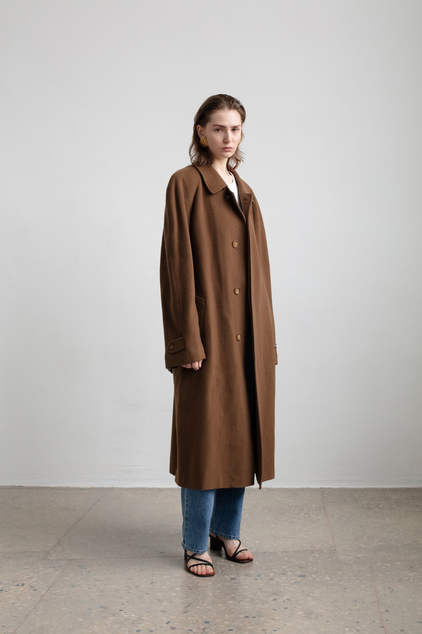 Vintage Cashmere Wool Coat