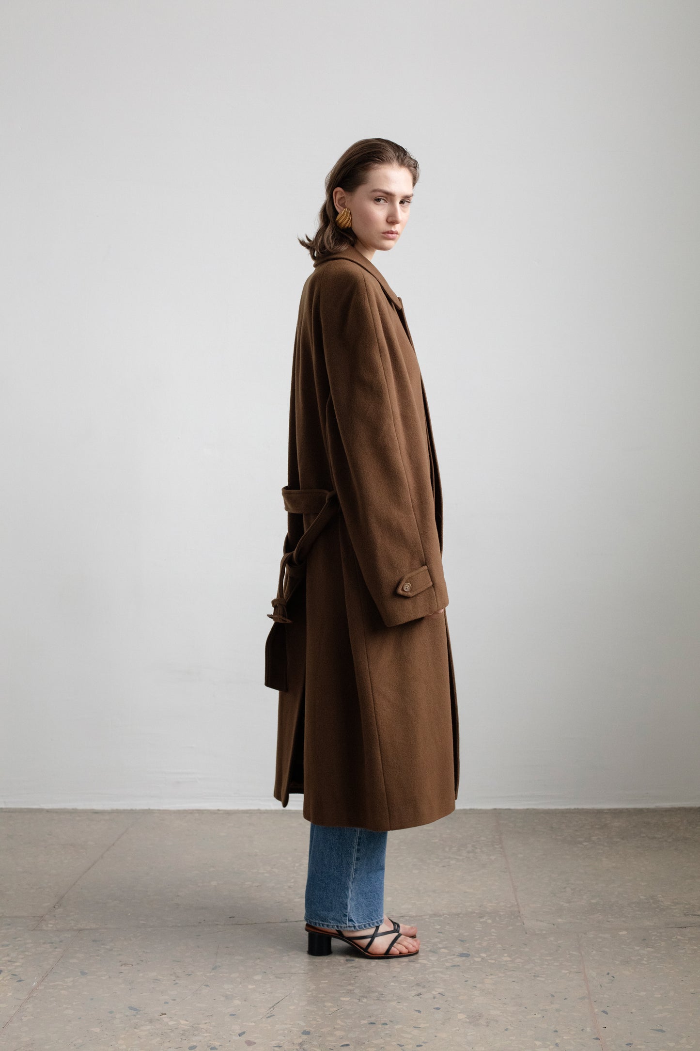 Vintage Cashmere Wool Coat