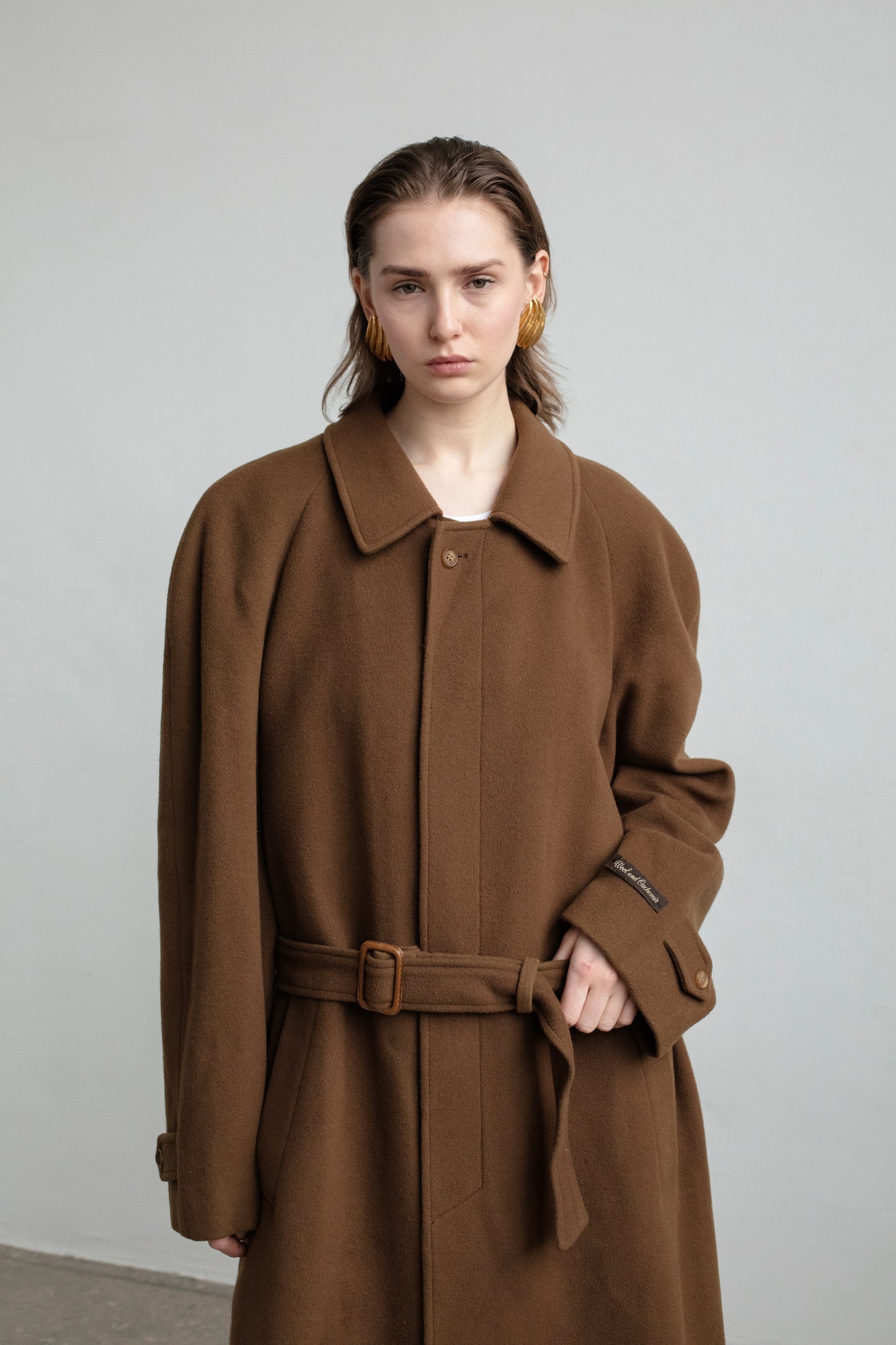 Vintage Cashmere Wool Coat