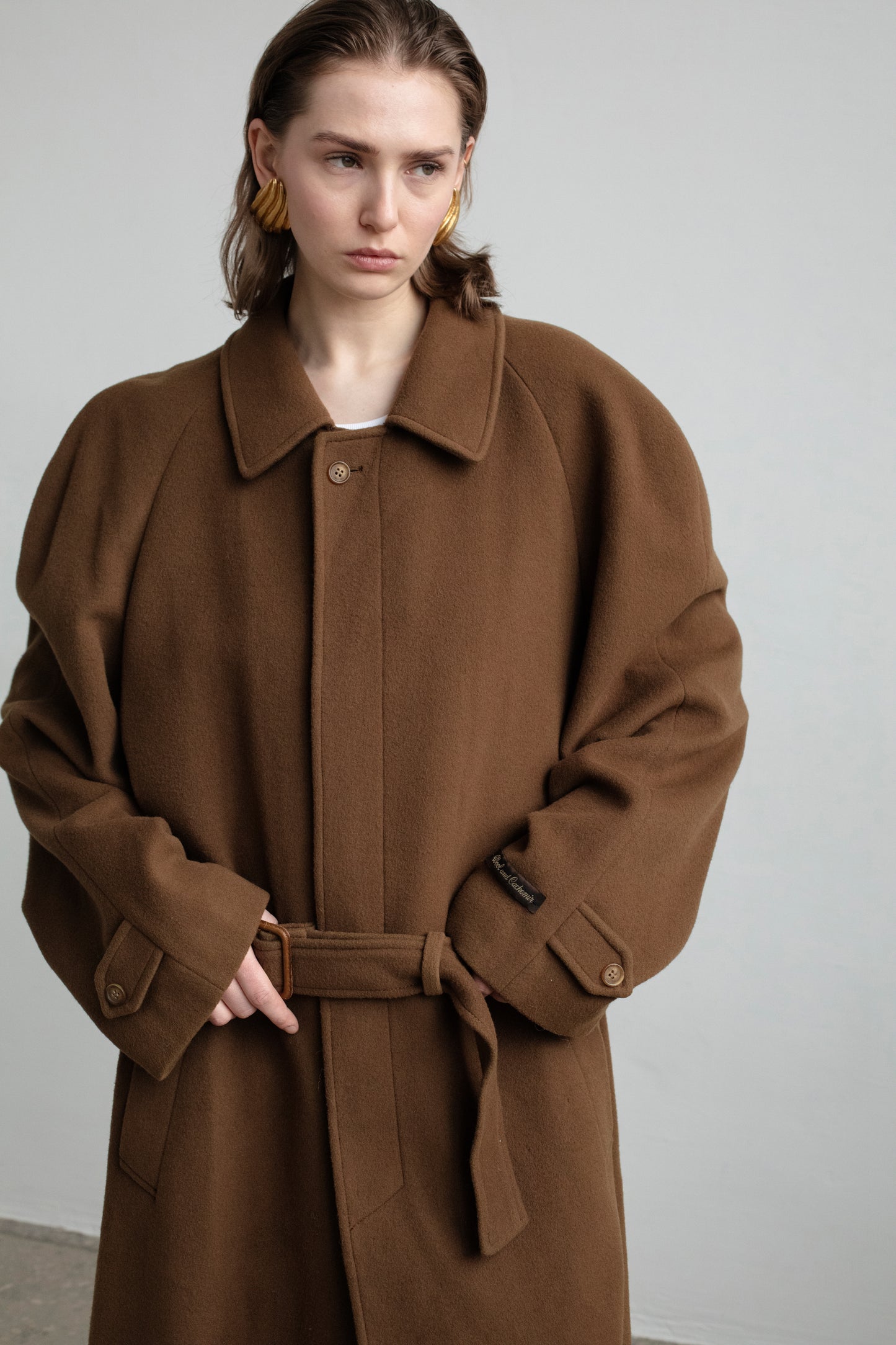 Vintage Cashmere Wool Coat