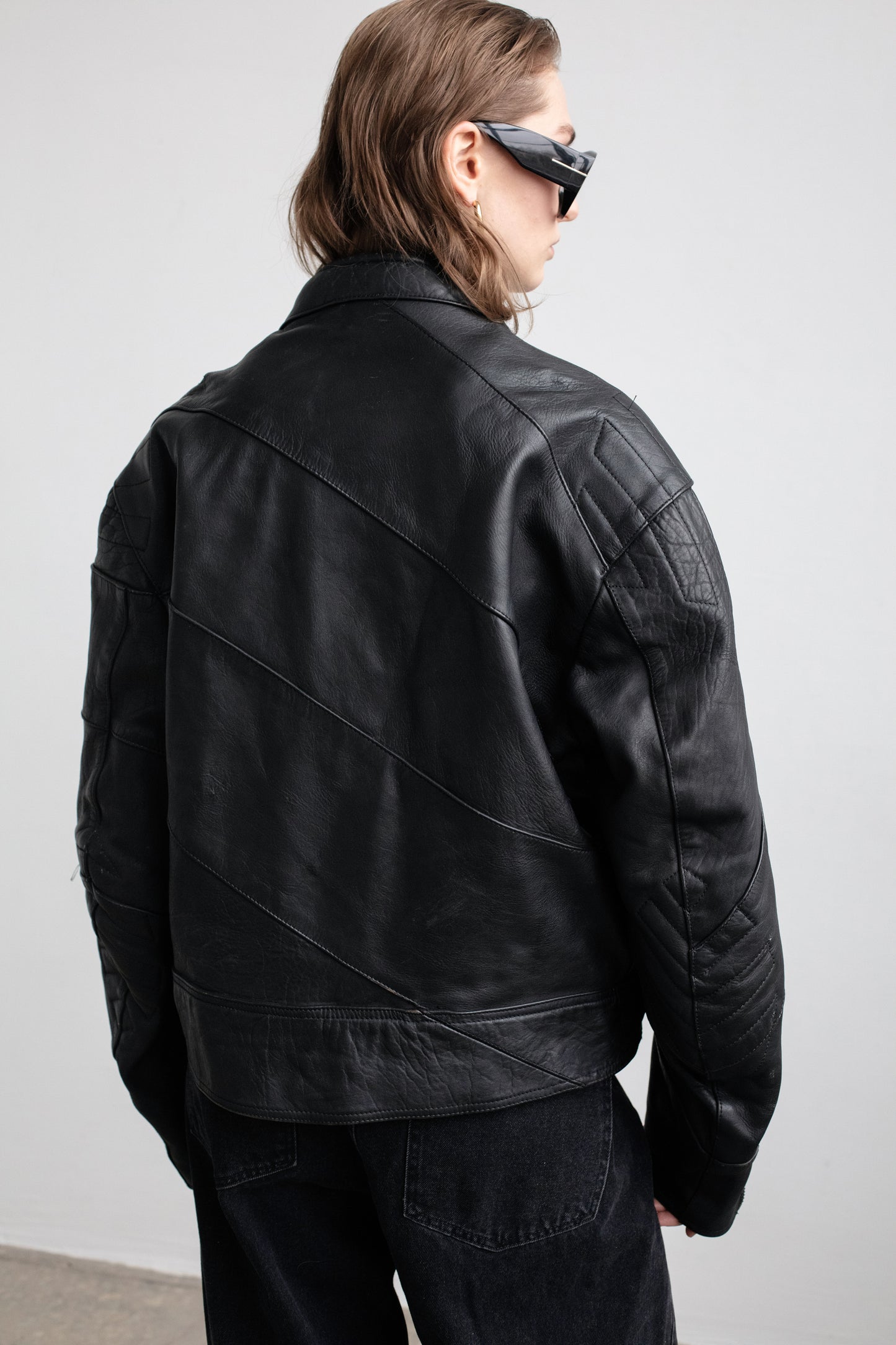 Vintage Racer Leather Jacket