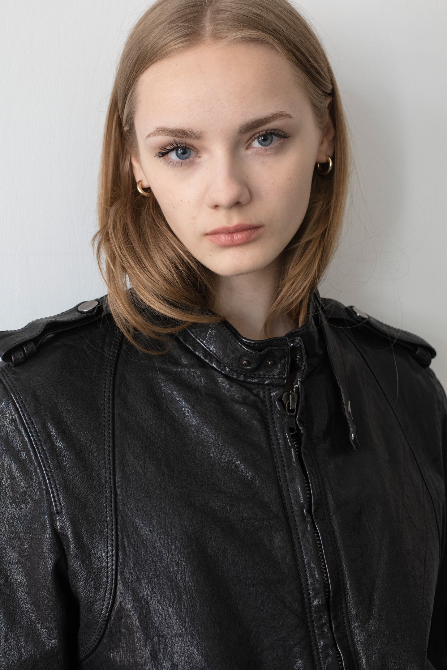 Vintage Black Leather Jacket