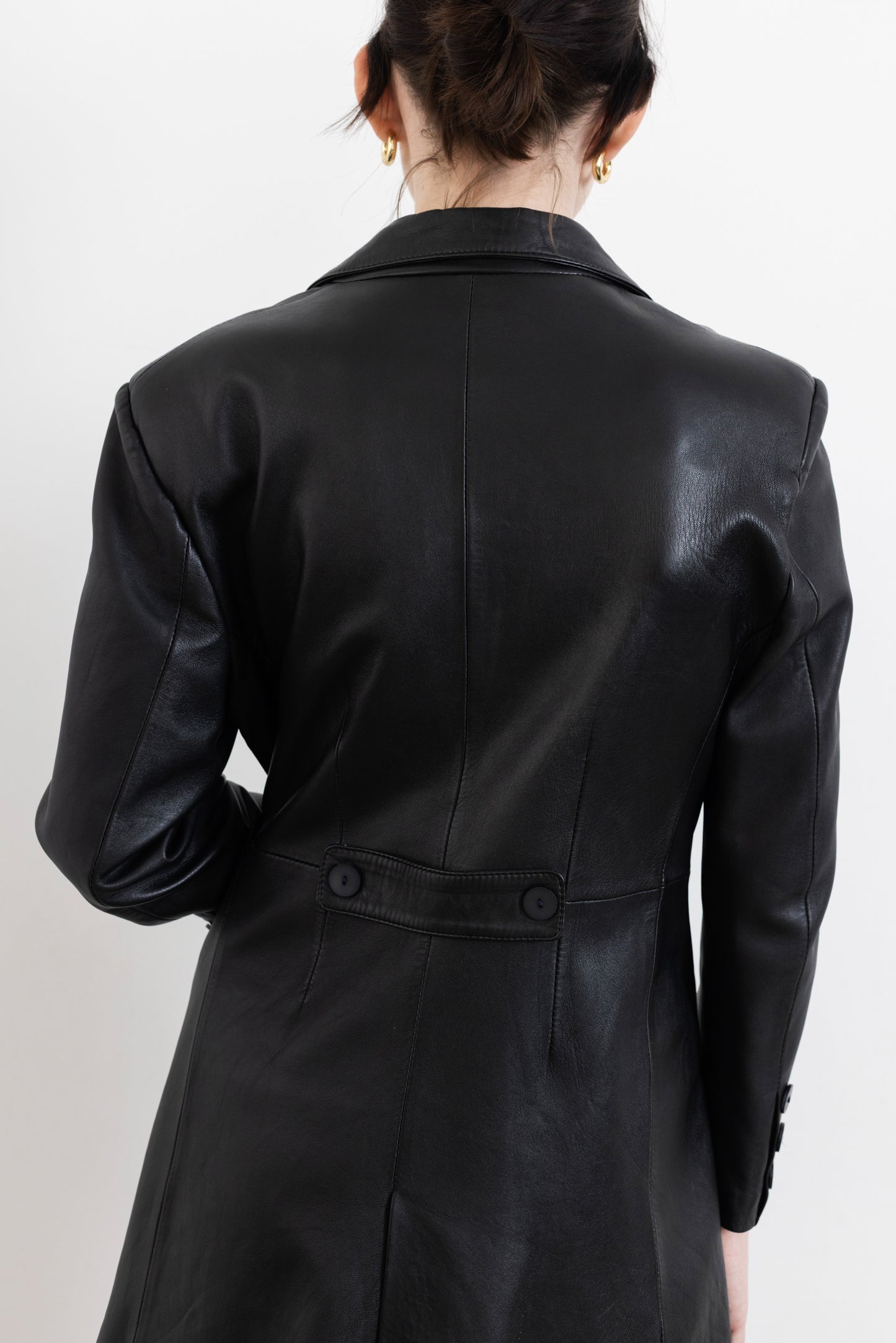 Vintage Black Soft Leather Jacket
