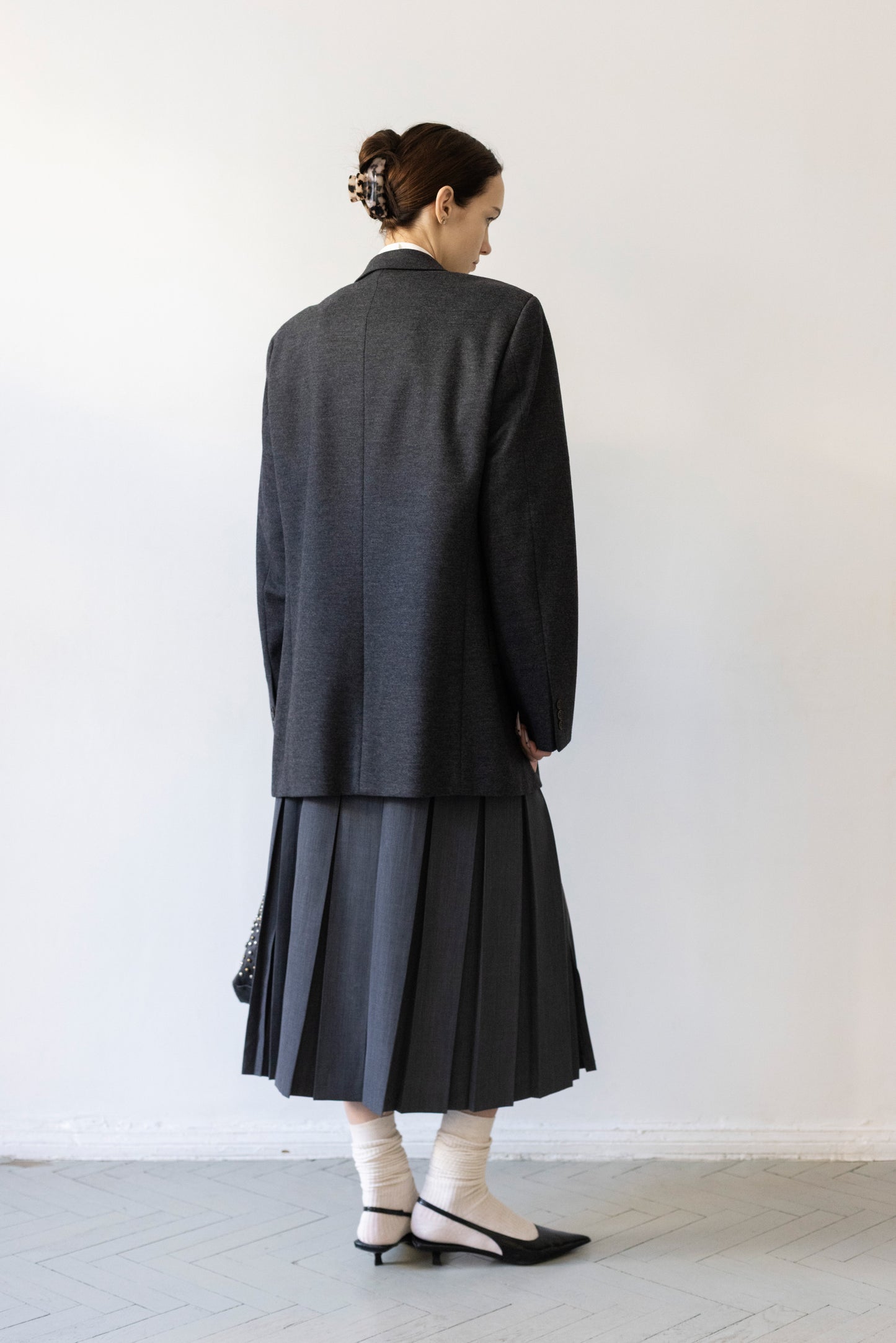 Vintage Joop! Grey 100% Wool Blazer