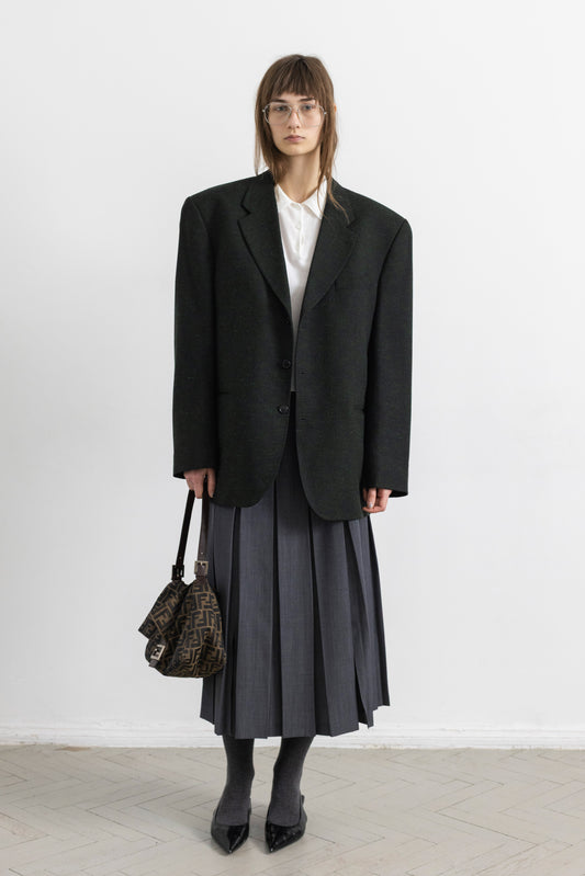 Vintage Dark Green Blazer