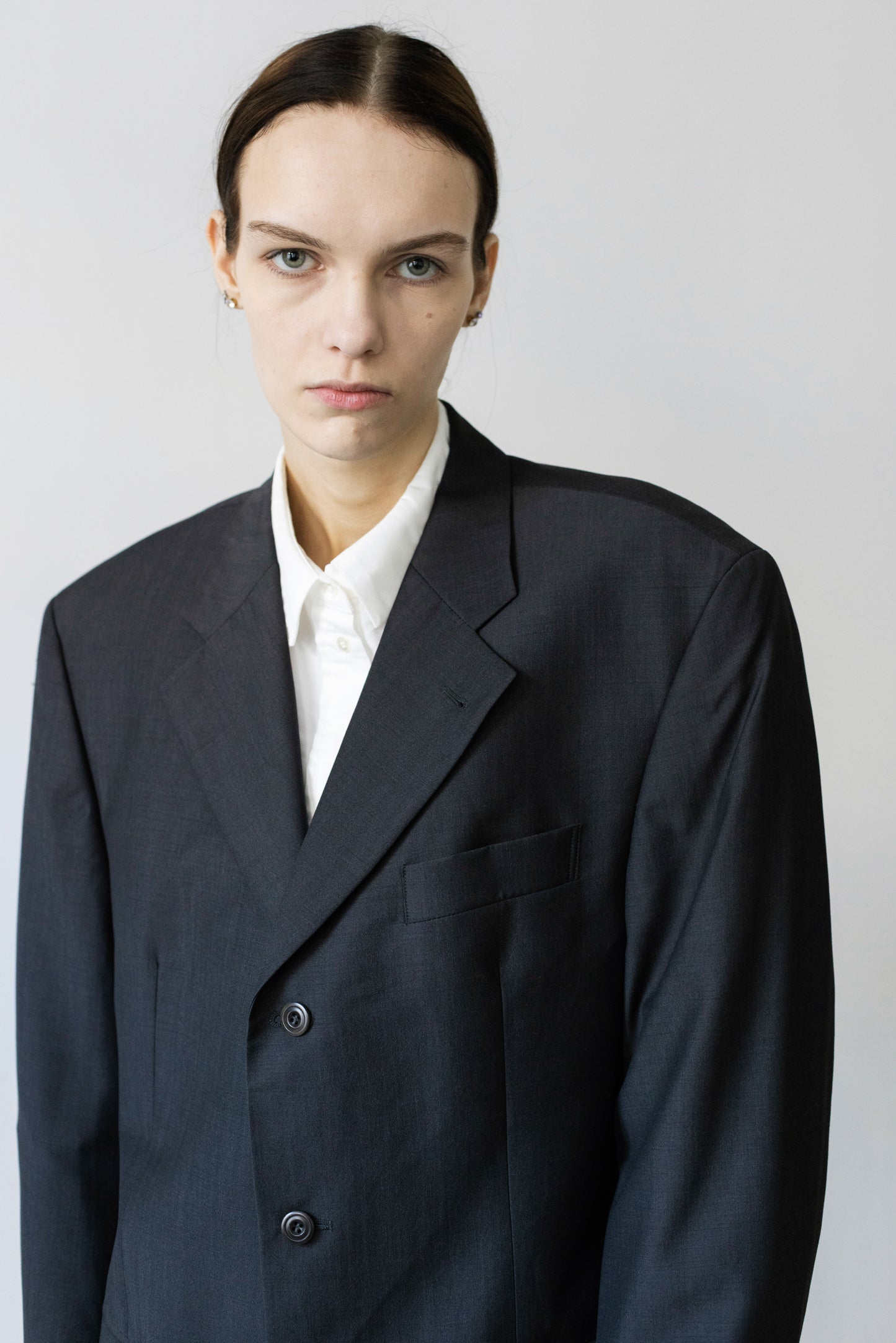 Vintage Joop! Grey 100% Wool Blazer