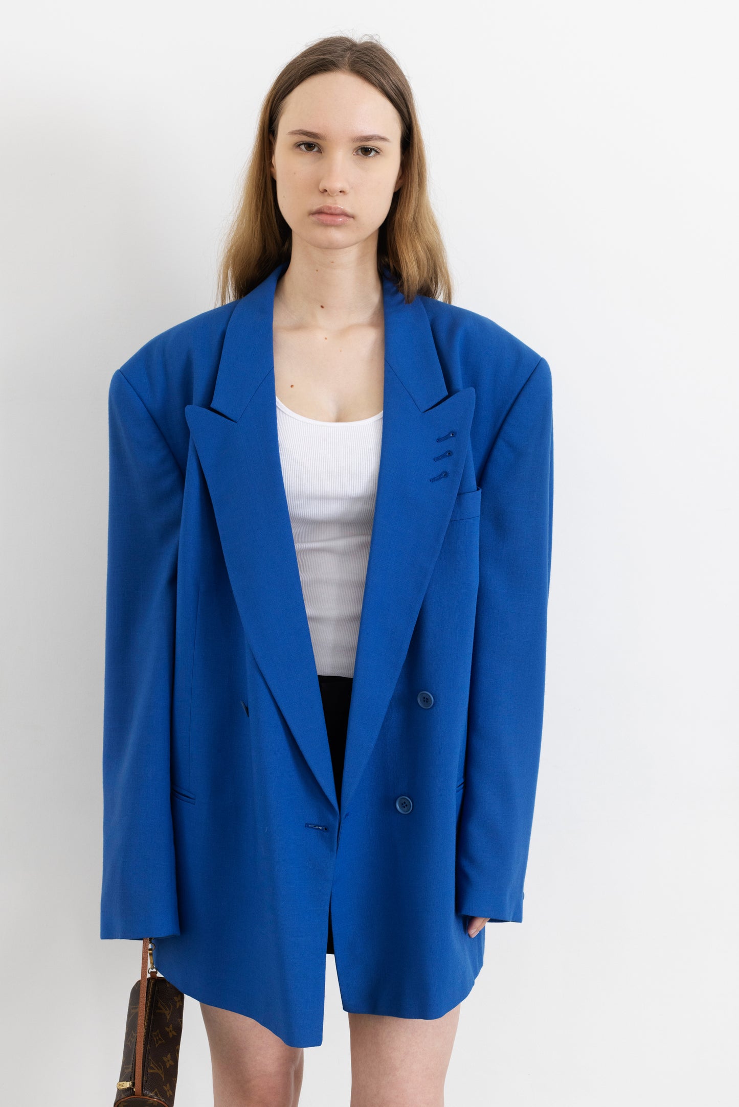Vintage Cobalt Blue Blazer