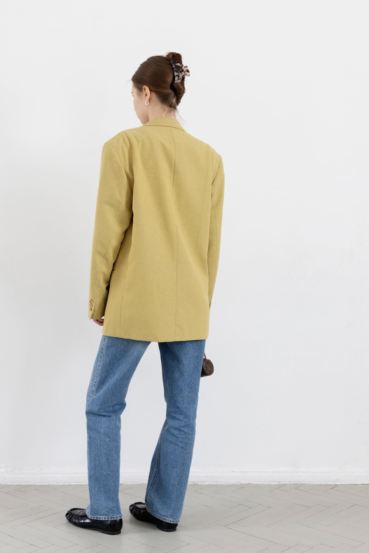 Vintage Yellow Blazer