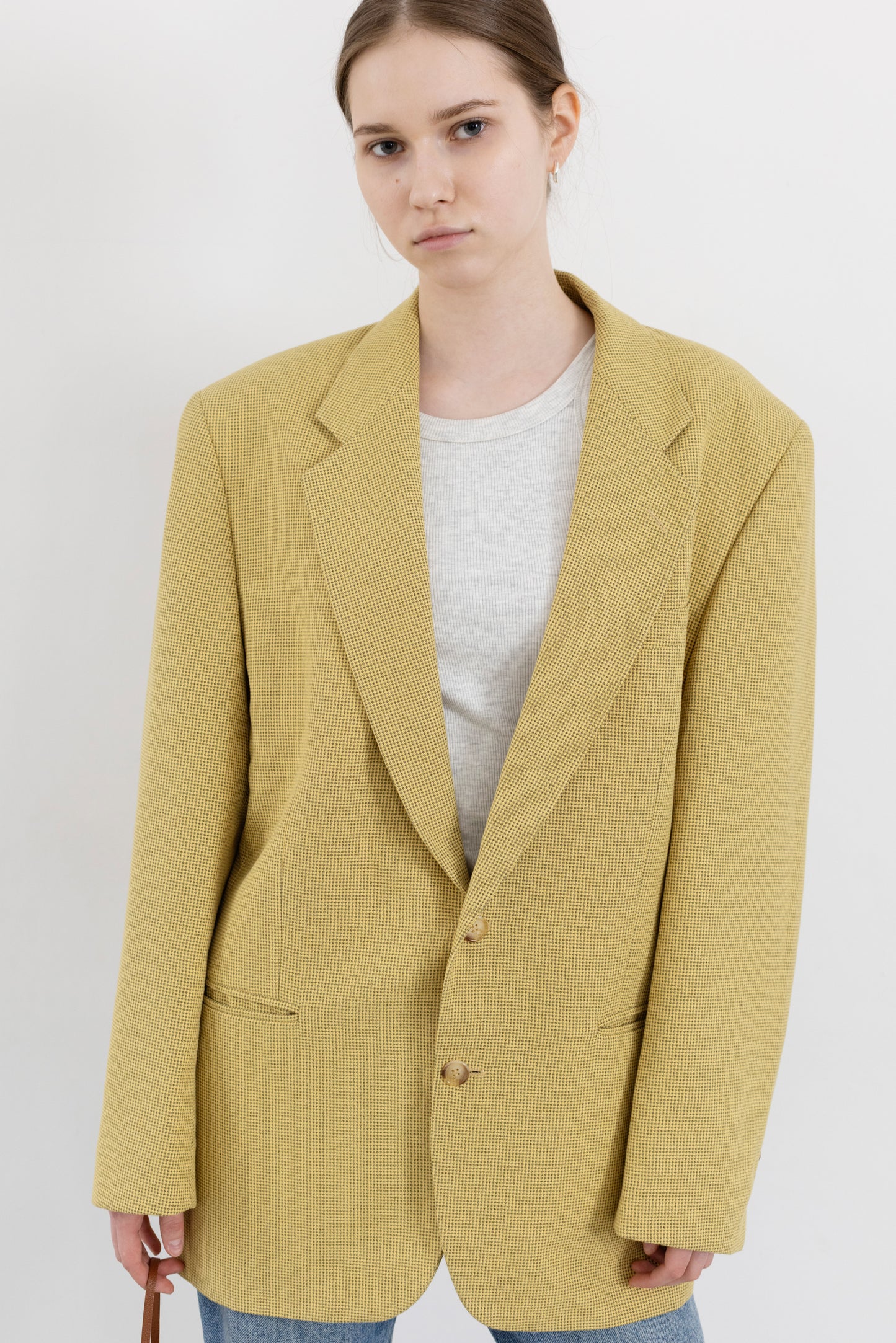 Vintage Yellow Blazer