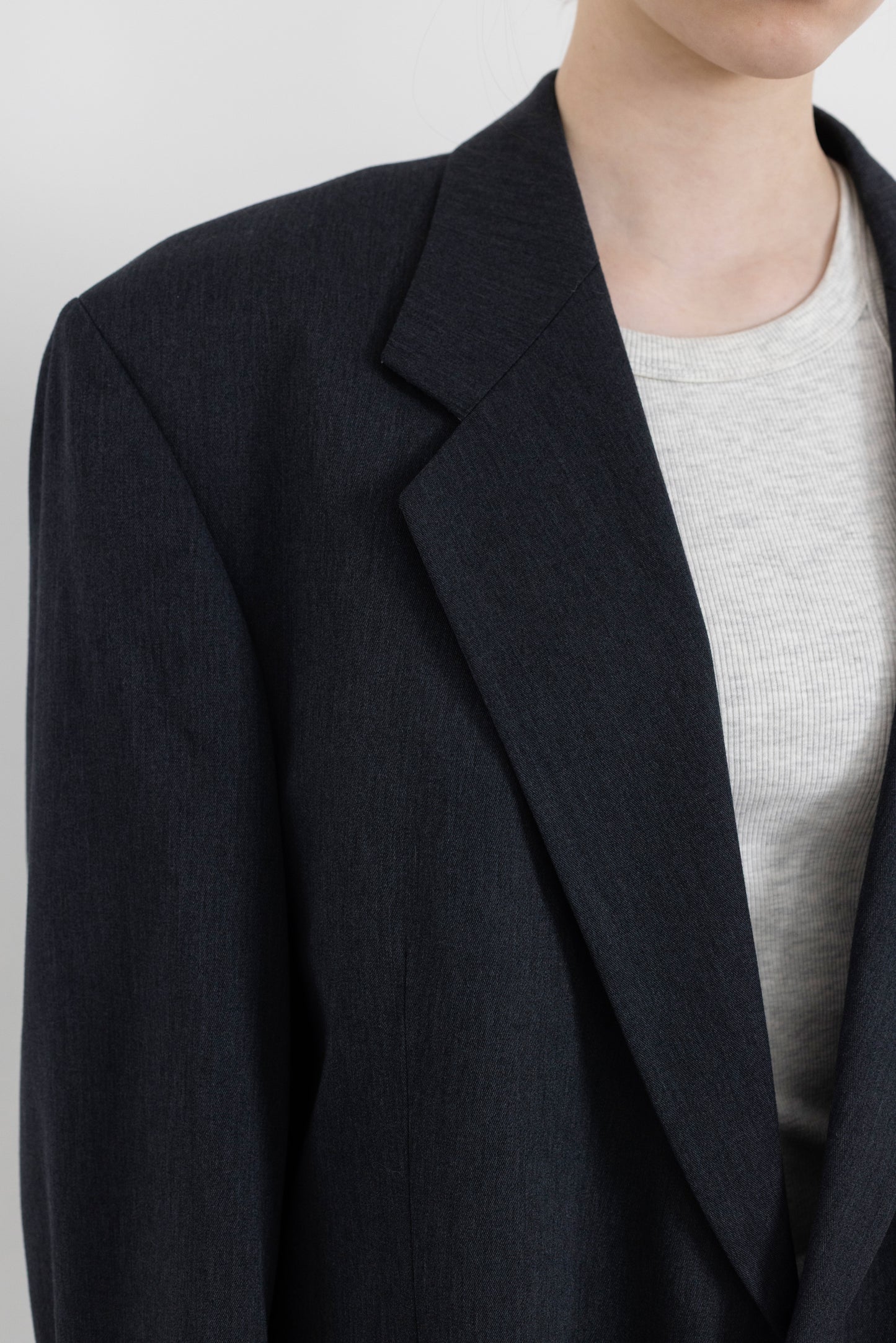 Vintage Dark Grey Blazer