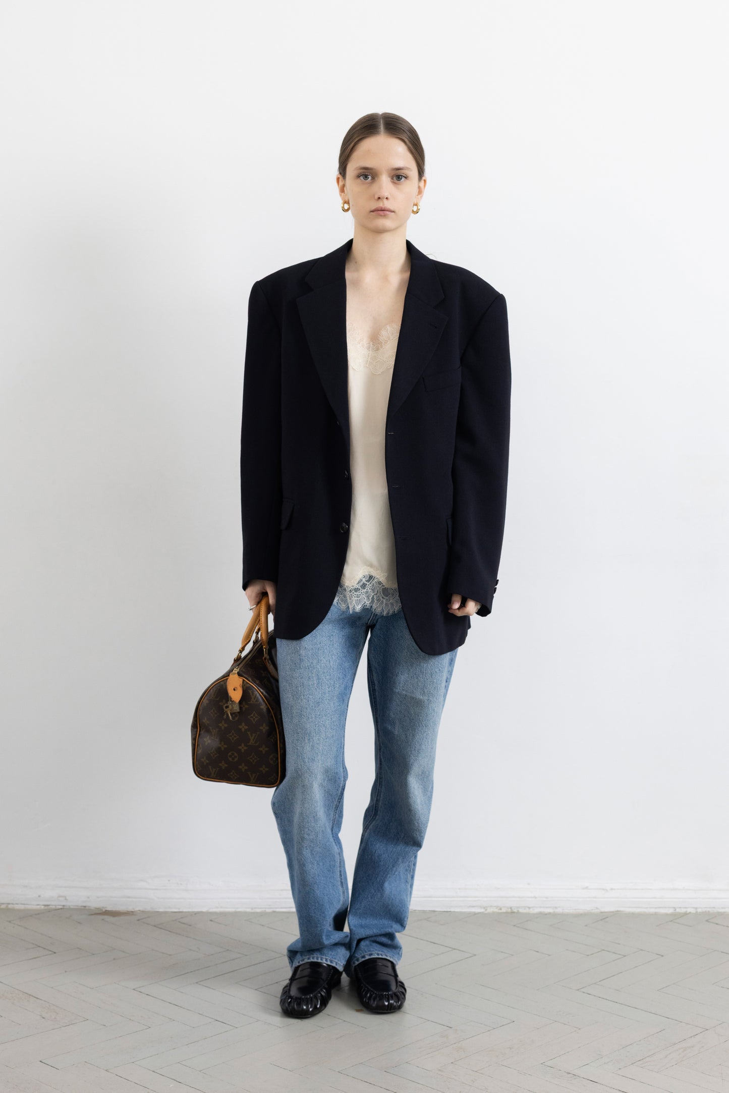 Vintage Navy Blazer