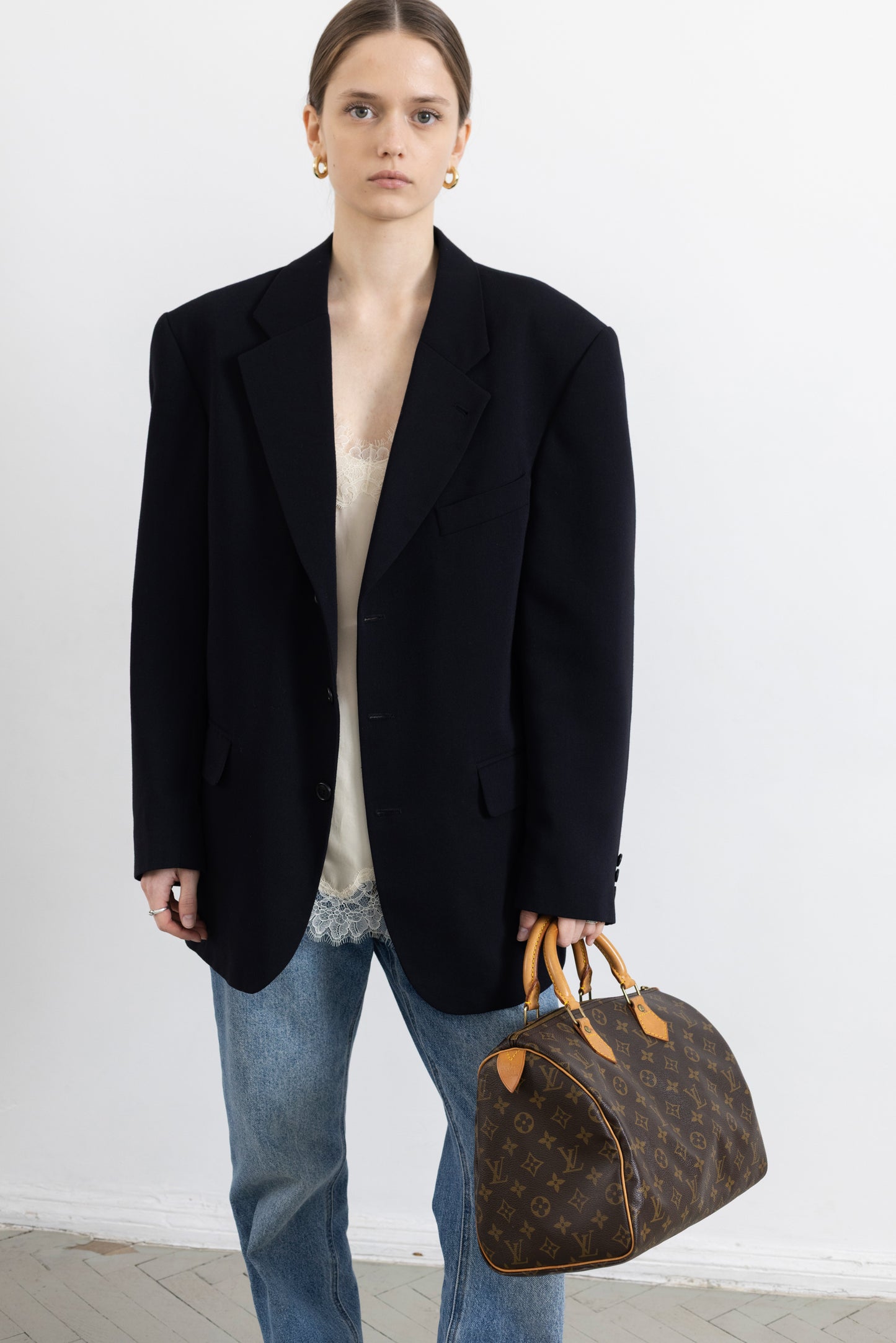 Vintage Navy Blazer