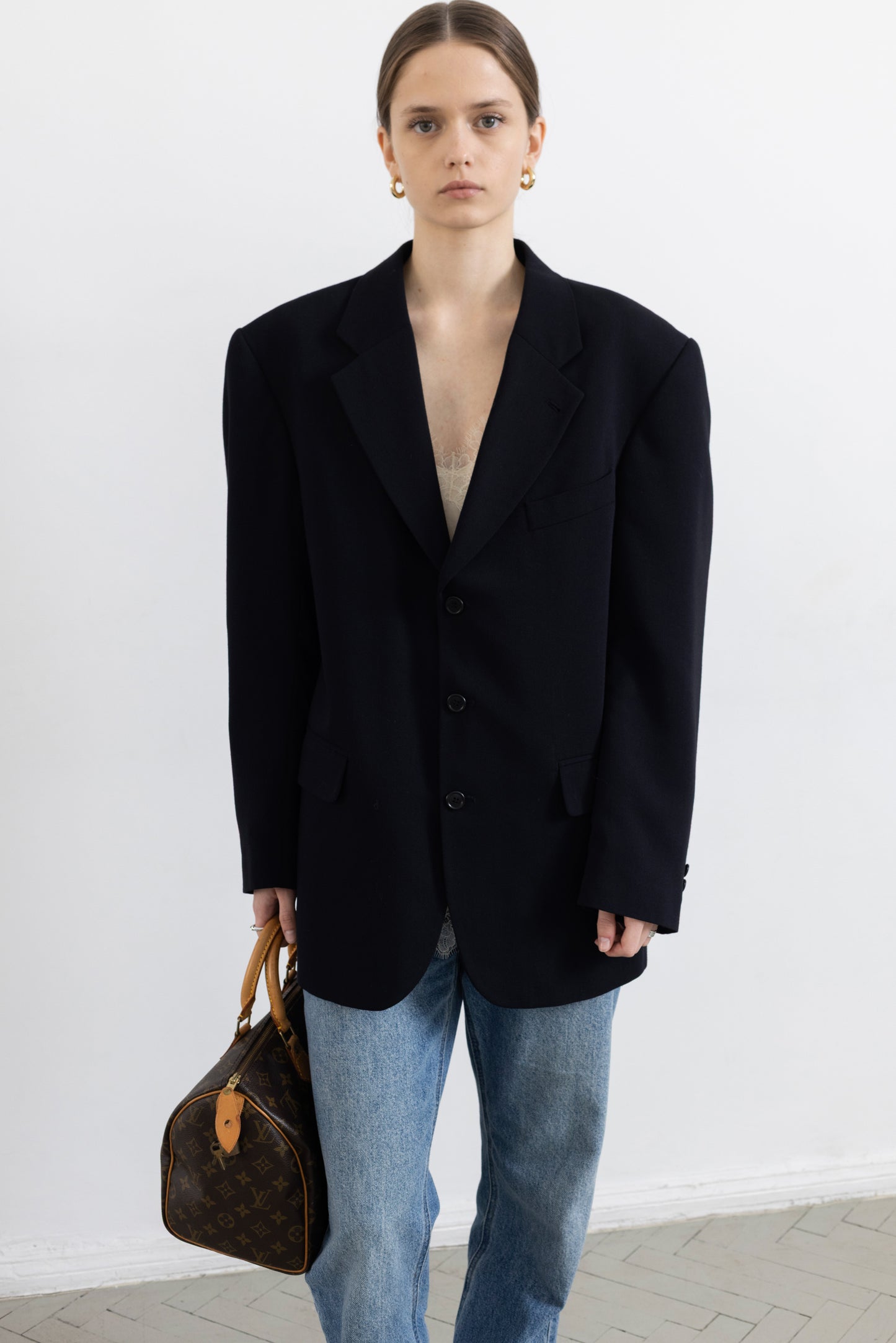 Vintage Navy Blazer