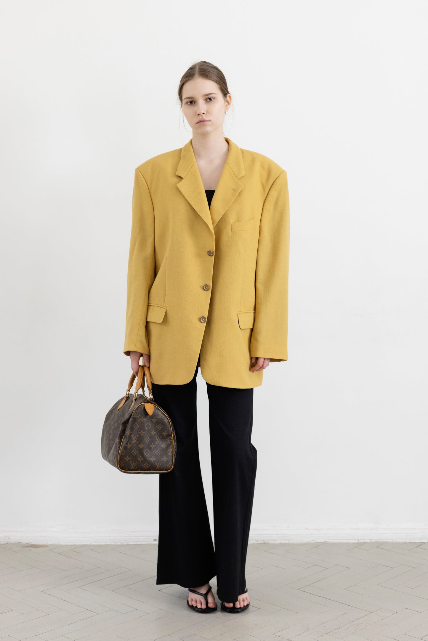 Vintage Angelo Litrico Yellow Blazer