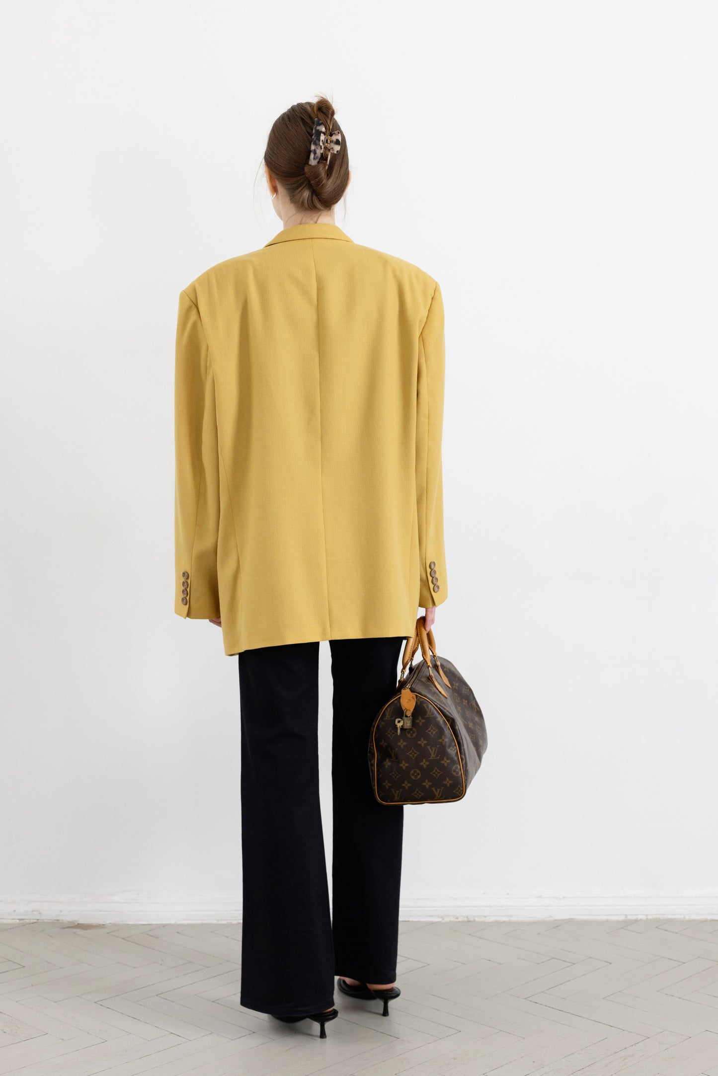 Vintage Angelo Litrico Yellow Blazer