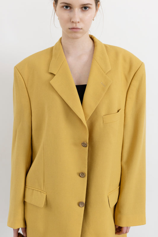 Vintage Angelo Litrico Yellow Blazer