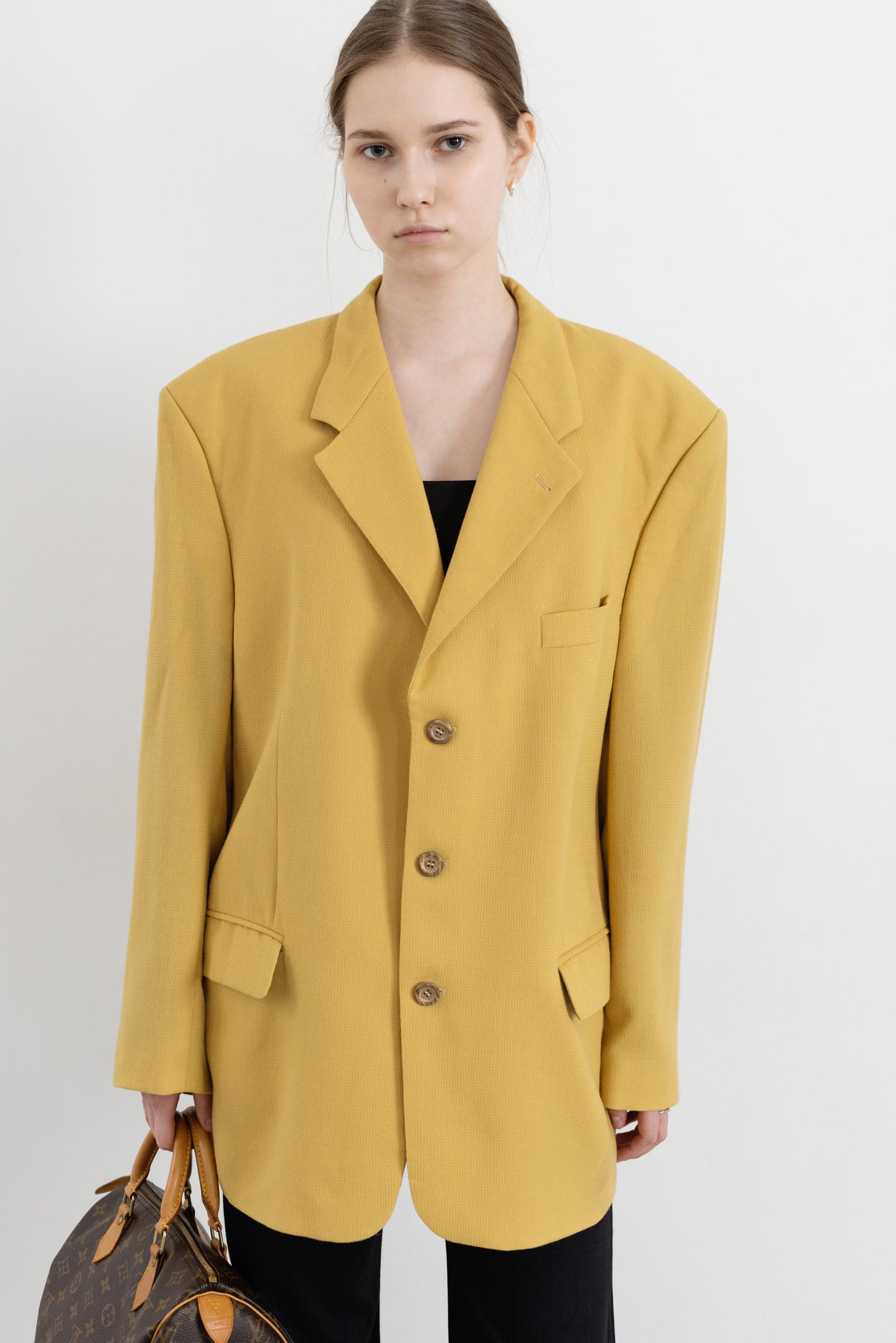 Vintage Angelo Litrico Yellow Blazer