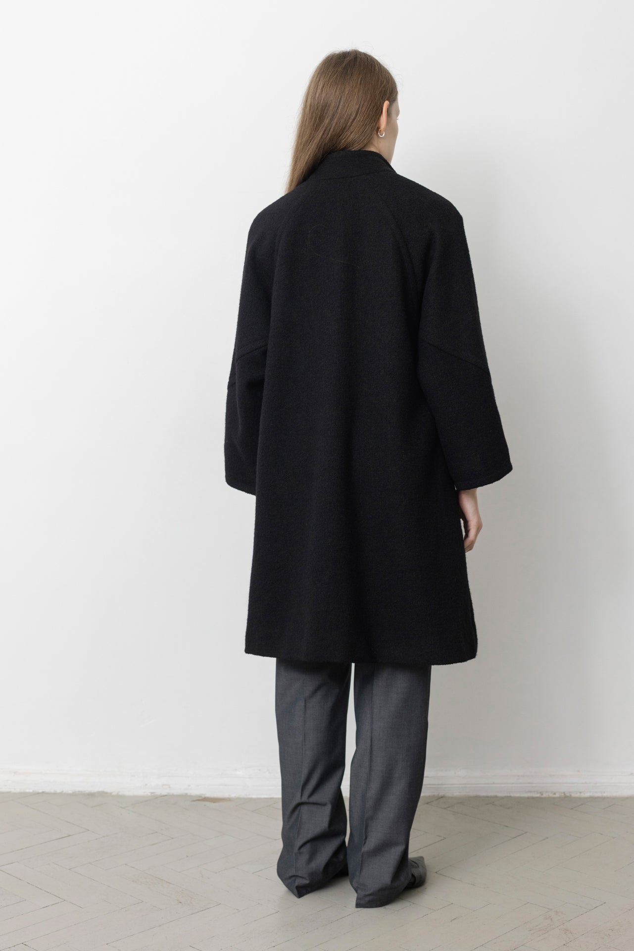 Vintage Short Black Coat