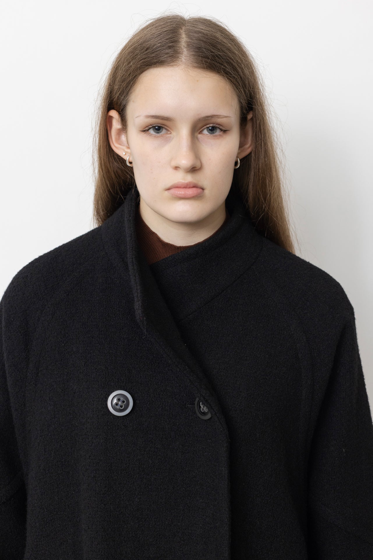 Vintage Short Black Coat