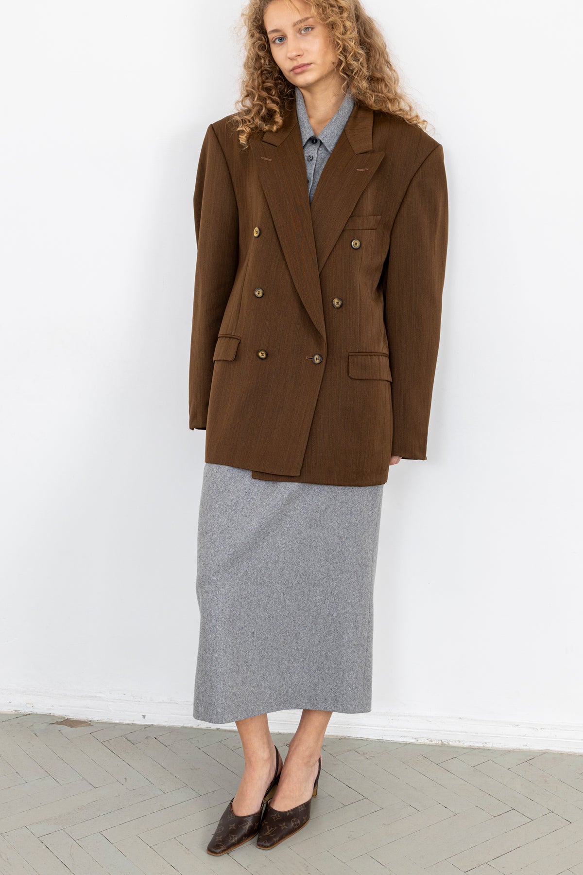 Vintage Brown Blazer