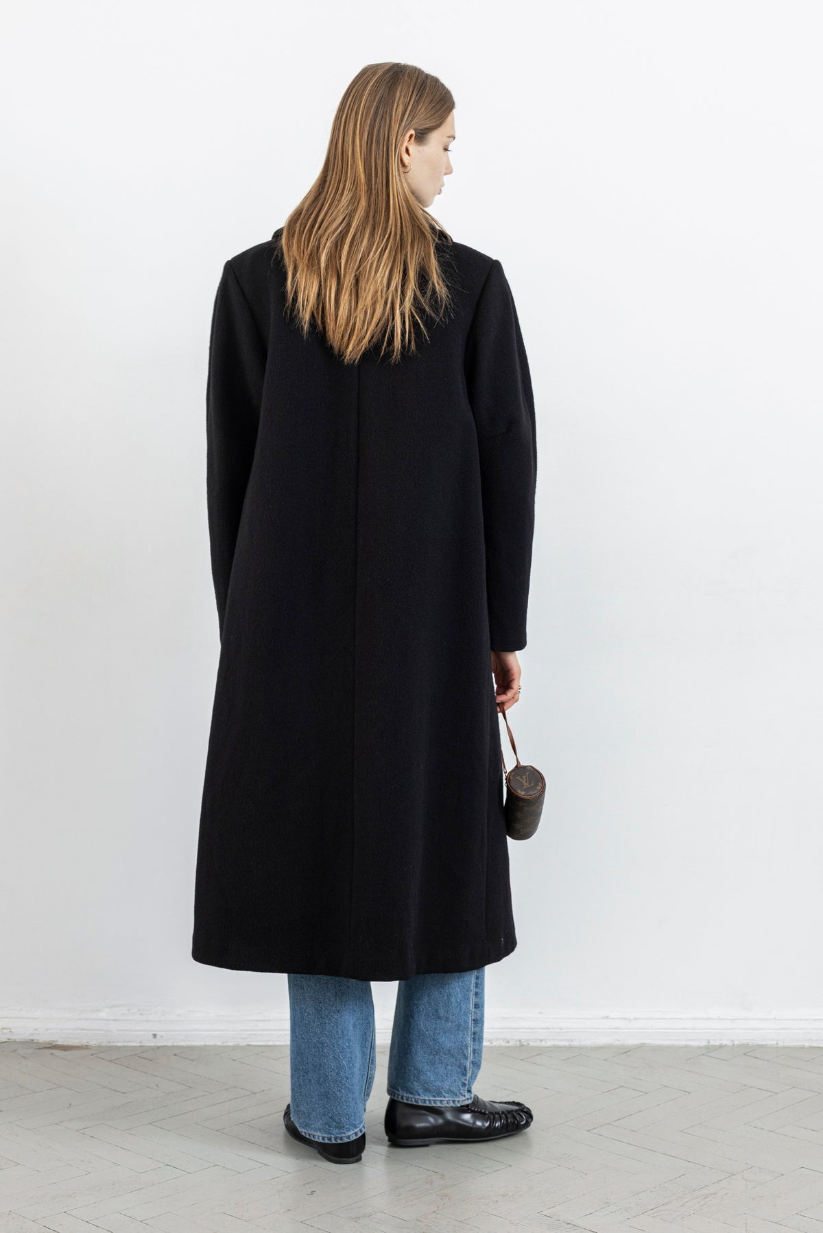 Vintage Black Long Coat