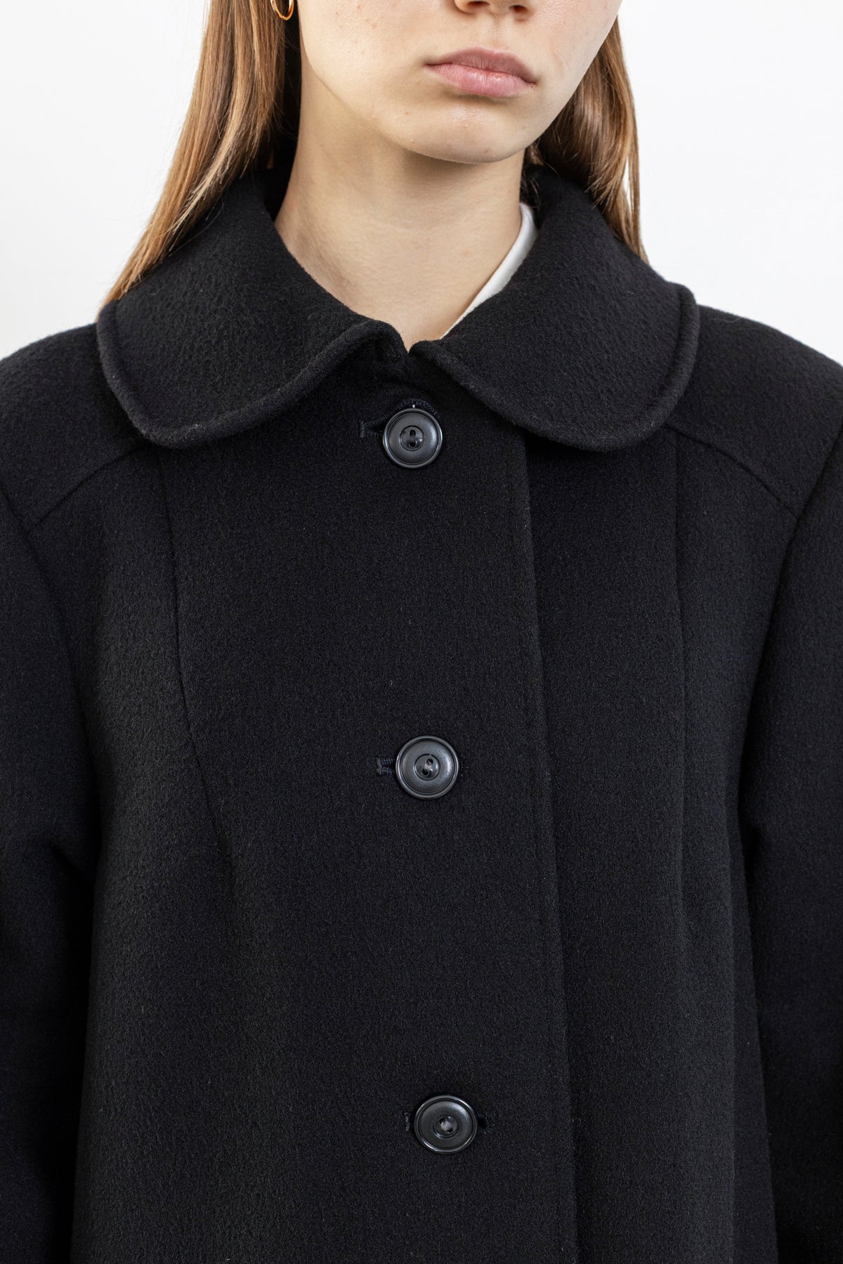 Vintage Black Long Coat