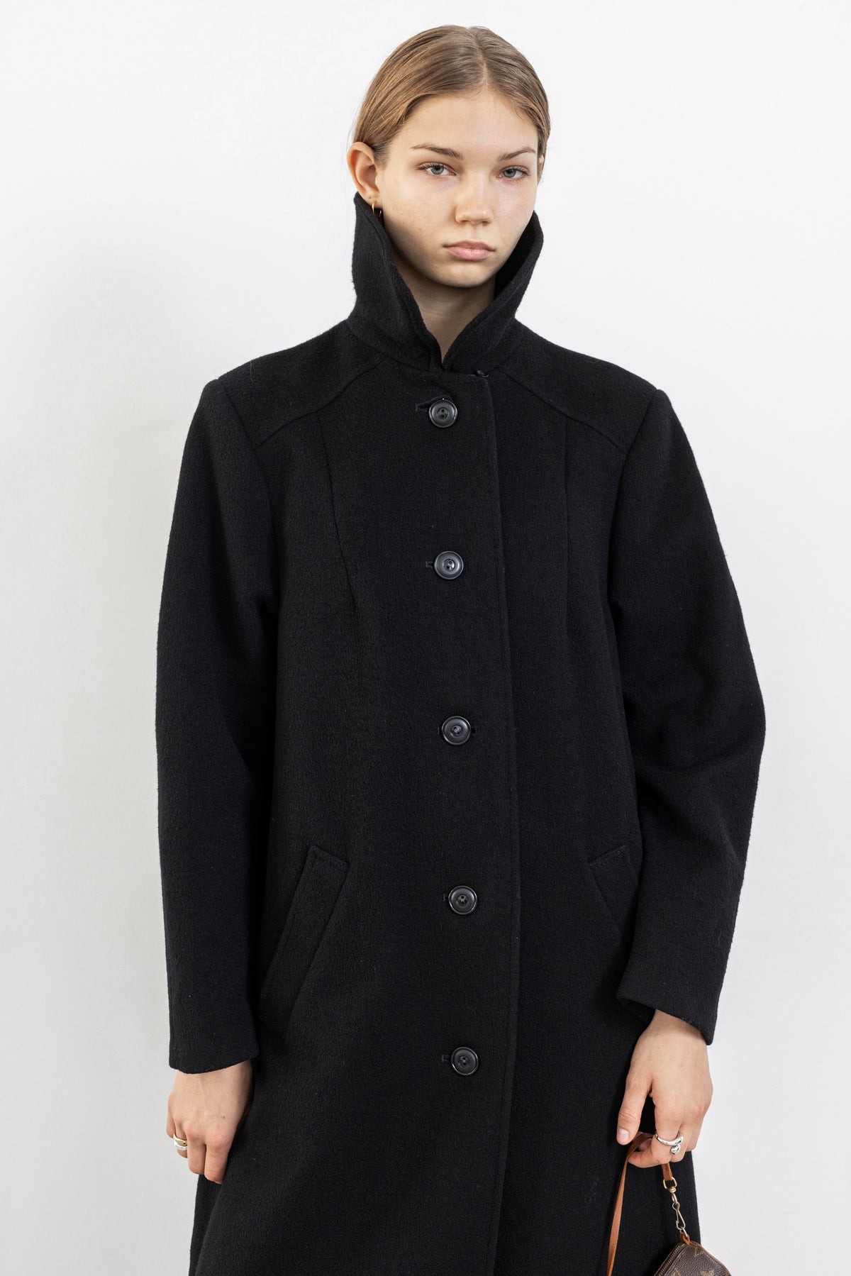 Vintage Black Long Coat